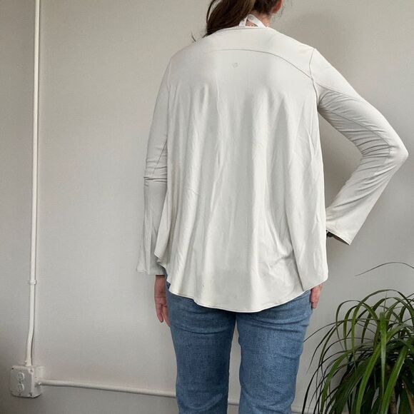 Lululemon Up for Down Time Long Sleeve  White Cream 2 - Picture 3 of 11
